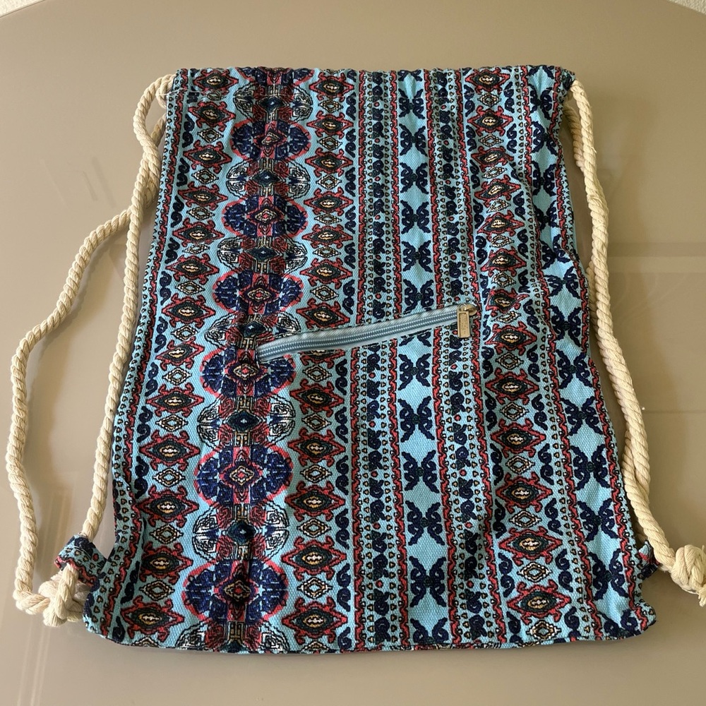 Colorful Drawstring Bag Backpack - image 4